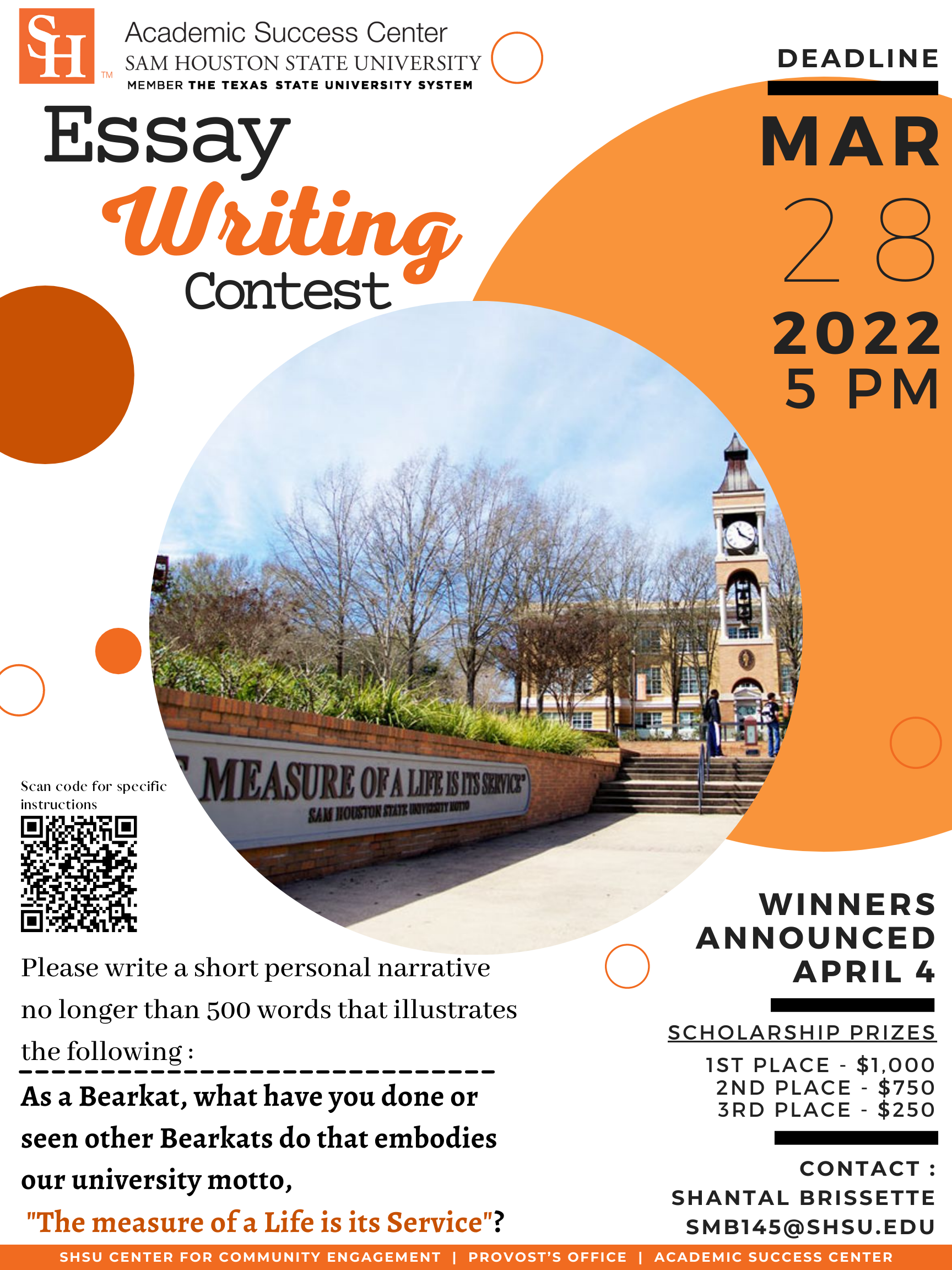 Measure of a Life Contest (2)
